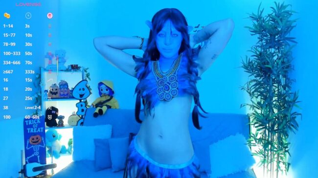 Na'vi Natty_romanof_1 Brings Halloween To Pandora