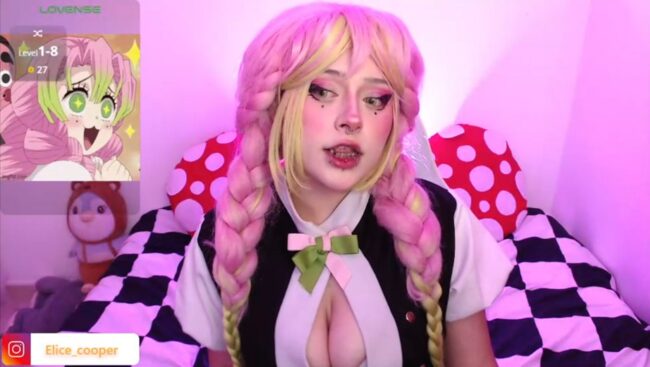 Elicecooper's Sweet Mitsuri Kanroji Cosplay Show