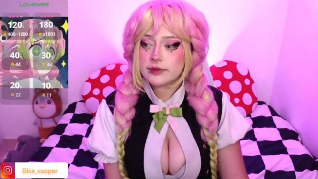 Elicecooper's Sweet Mitsuri Kanroji Cosplay Show