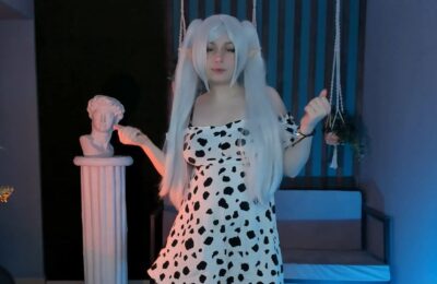 Cute Elf Fioramarmoris Shows Off Her Enchanting Moves