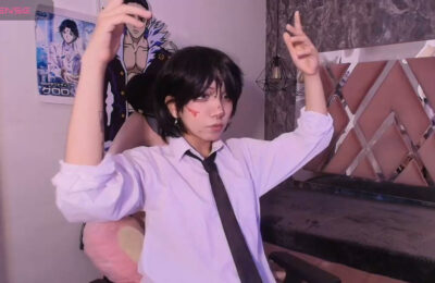 Terraelowen Strikes An Iconic Pose As Chrollo Lucilfer