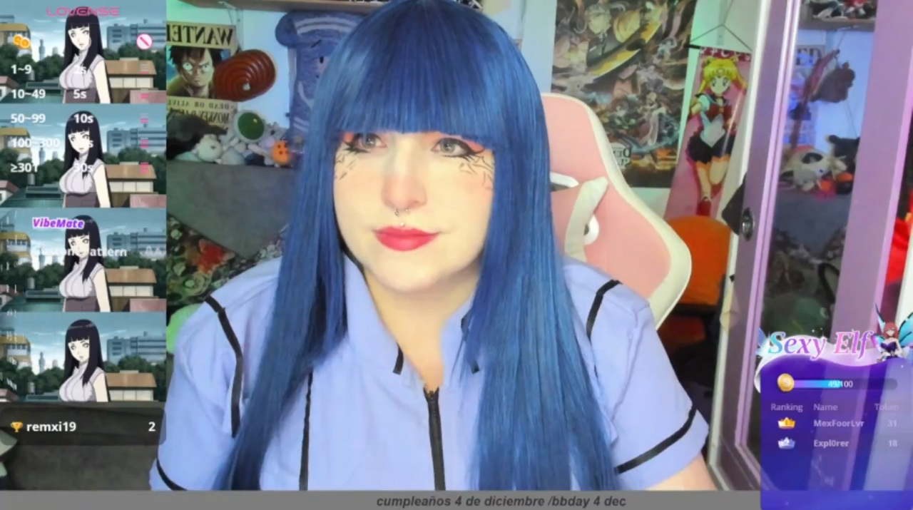 Cannddyy_new Activates Her Byakugan As Hinata