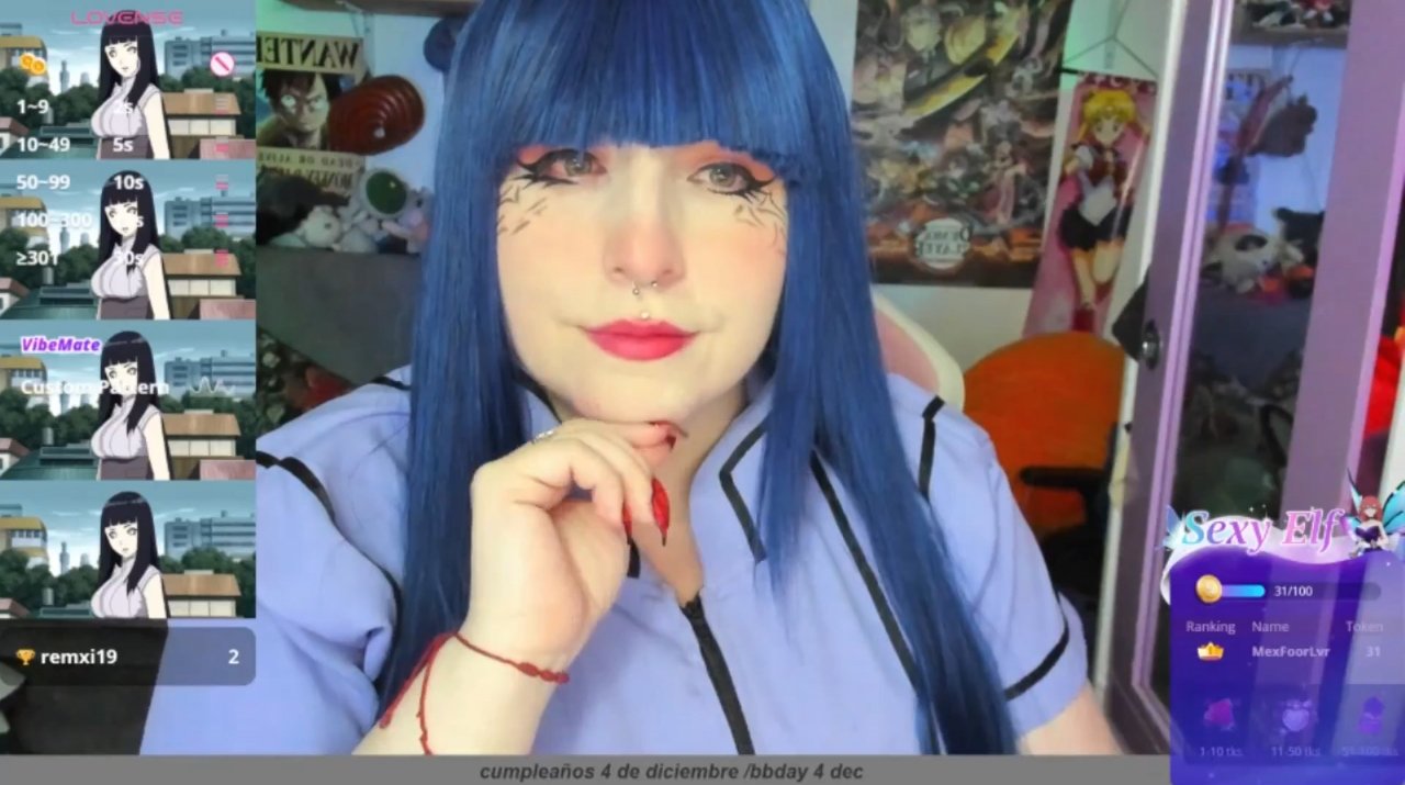 Cannddyy_new Activates Her Byakugan As Hinata