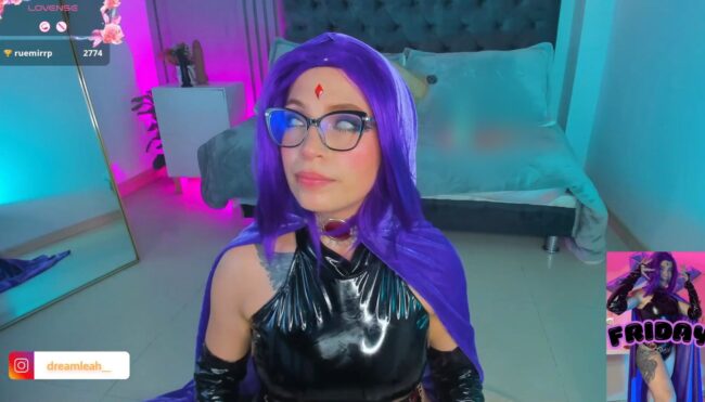 Dreamleah_ Walks Out Of The Shadows As Raven