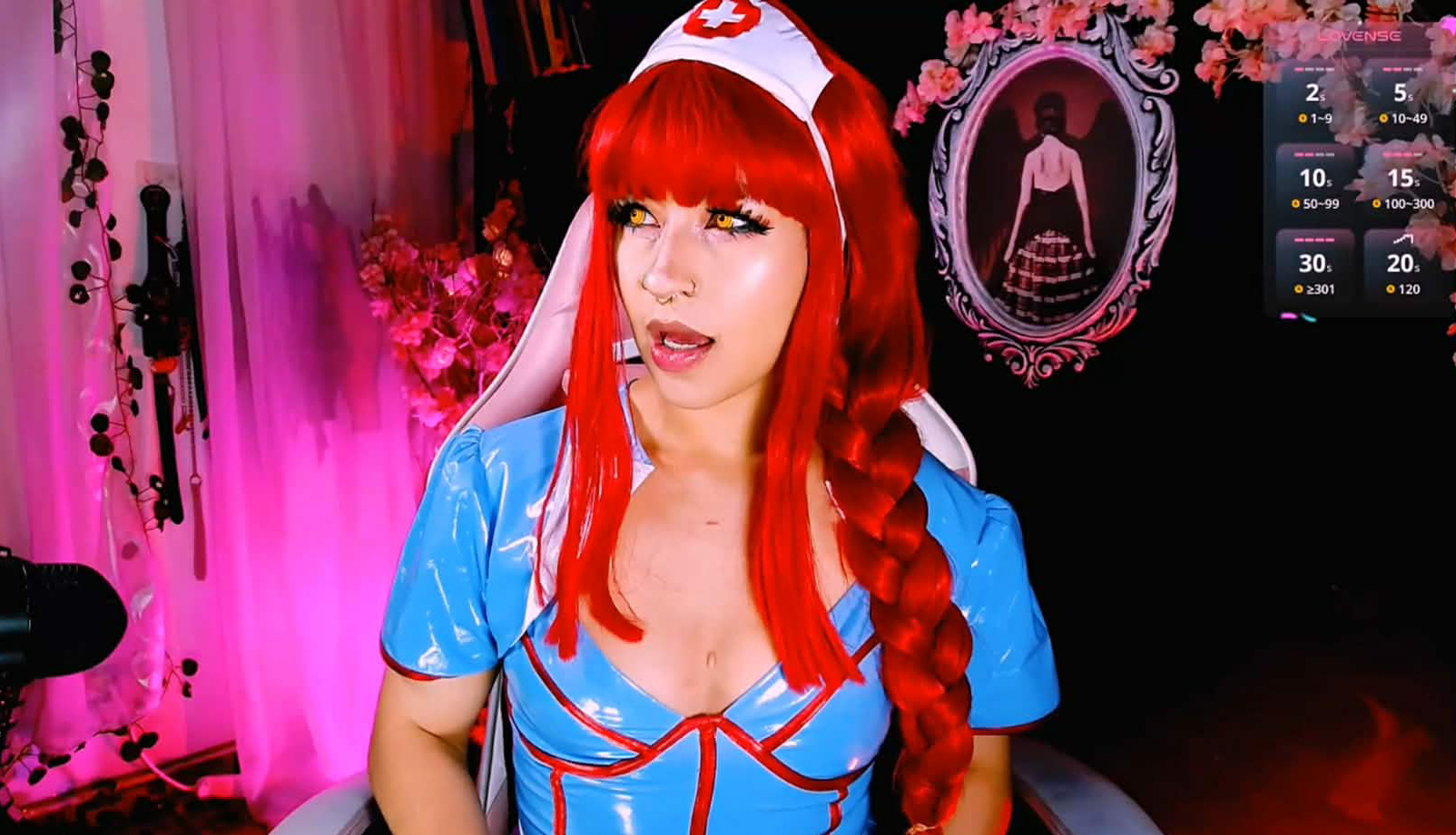 The_kitty_roxy Readies For An Appointment As Nurse Makima