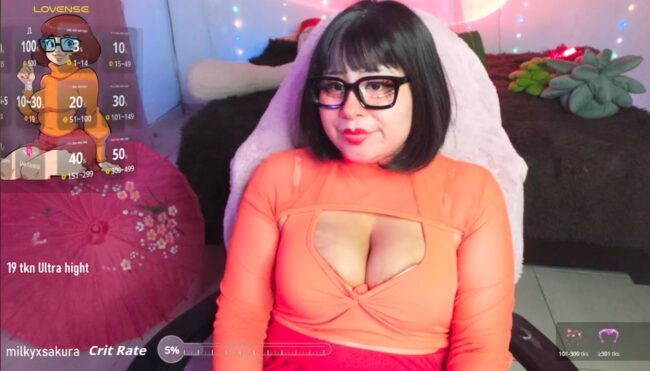 Jinkies, It's Milkysakura As Velma