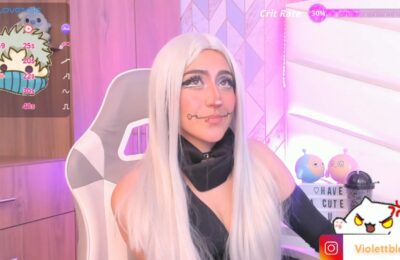 Violettbloss Shows Off Her Cool Toge Inumaki Cosplay