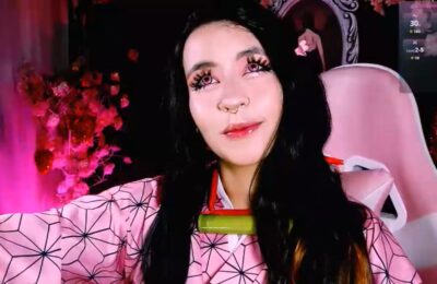 The_Kitty_Roxy Serves Up A Cute Nezuko Cosplay
