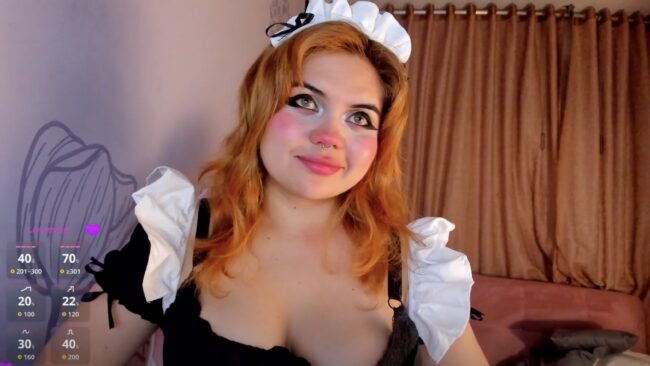 ParisRosse Is Maid To Look Cute