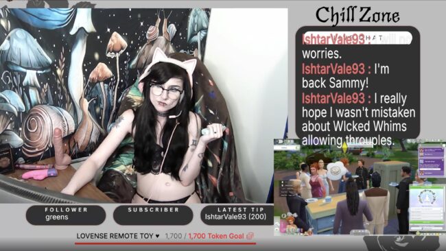 Emoprincess420xx Visits A Wedding, Will Try To Remove A Ladder