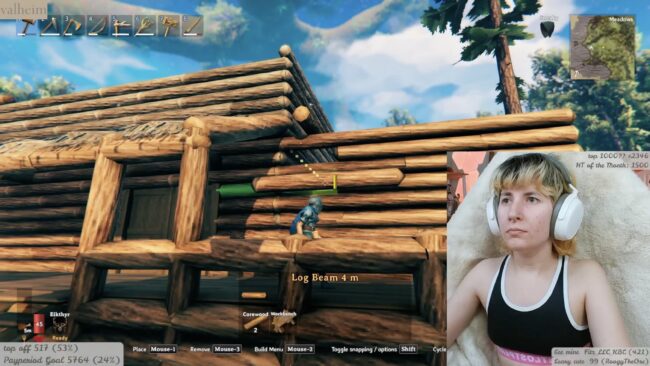 KomoBear Settles Down In Valheim