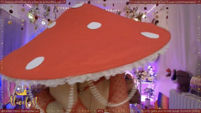 The Mushroom Has Sprung In The Form Of Aliceisonfire