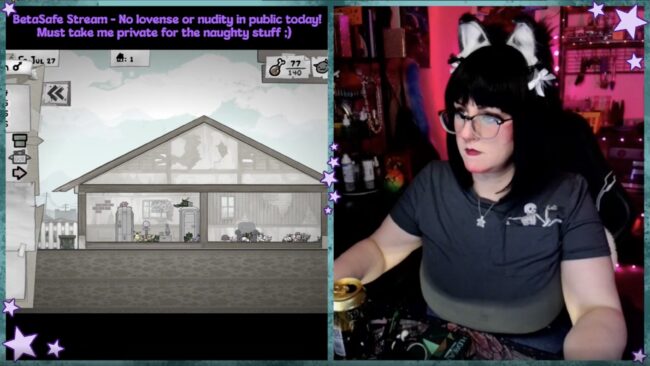 Ladymarzanna Sits Down To Play Mewgenics