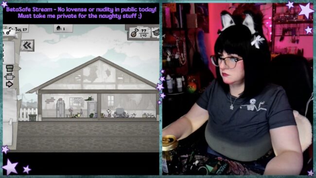 Ladymarzanna Sits Down To Play Mewgenics