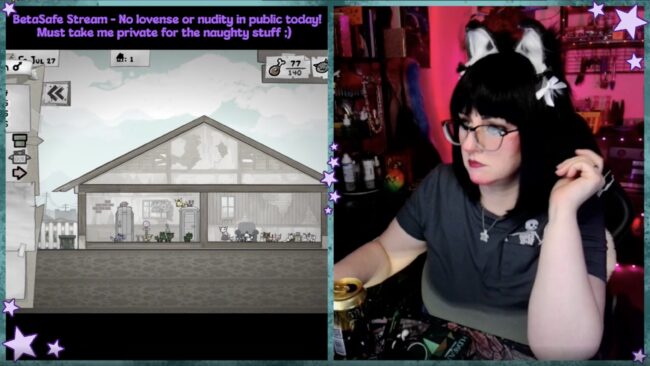 Ladymarzanna Sits Down To Play Mewgenics