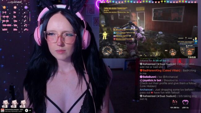 BelleBunni Explores The Wasteland In Fallout 76