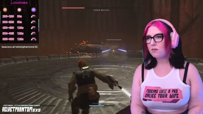 VelvetPhantomEXE Swings Her Lightsaber In Star Wars Jedi: Fallen Order