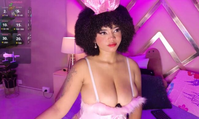 The Pretty Pink Bunny Style Of MalaikaBrown