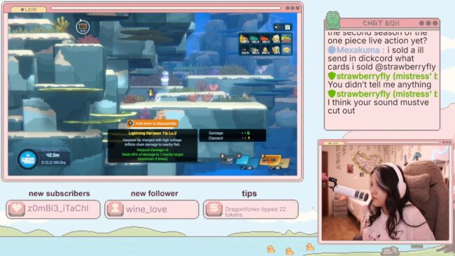 RoxySuh Explores The Ocean In Dave The Diver