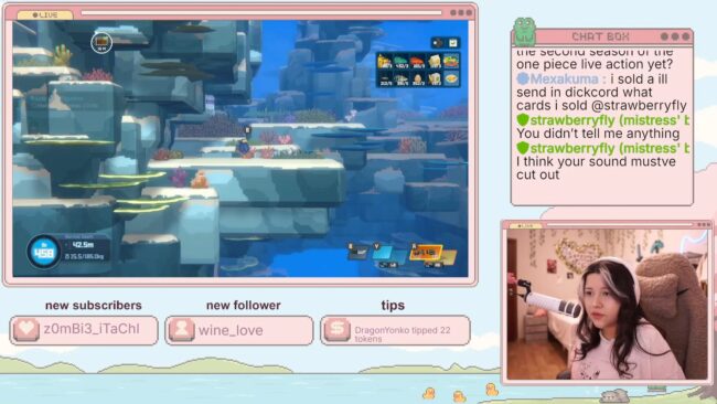 RoxySuh Explores The Ocean In Dave The Diver