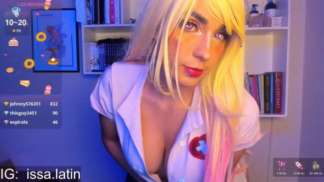 Sexy Nurse Issa_latin Has All The Right Medicine