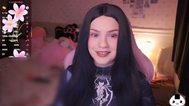 Angelytaxx Shows Off Her Symbiote Suit