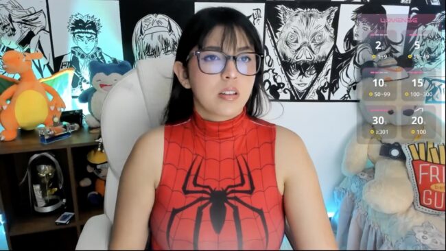 LannaMiller Does Whatever A Spider Can