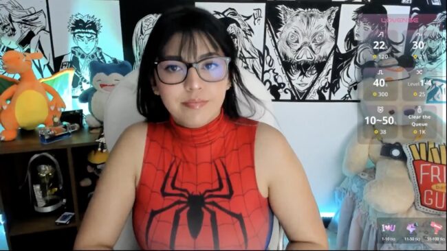 LannaMiller Does Whatever A Spider Can