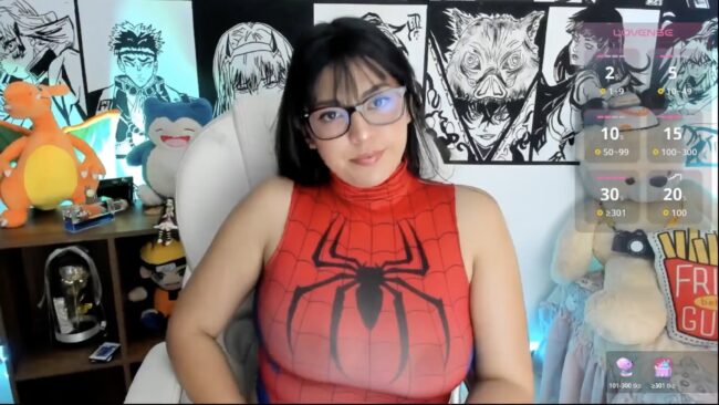 LannaMiller Does Whatever A Spider Can