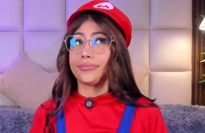 JessyLenon Jumps Into The Mushroom Kingdom As Mario