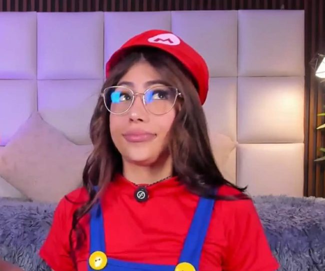 JessyLenon Jumps Into The Mushroom Kingdom As Mario