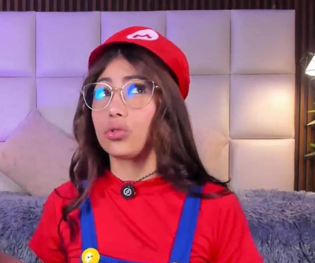 JessyLenon Jumps Into The Mushroom Kingdom As Mario