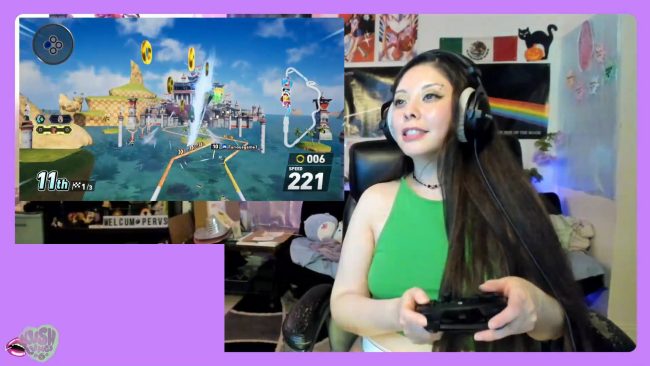 Kushlungs666 Races Across The Finish Line In Sonic Racing: CrossWorlds