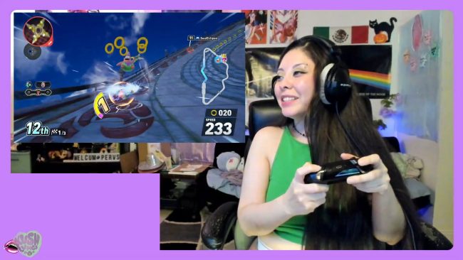 Kushlungs666 Races Across The Finish Line In Sonic Racing: CrossWorlds