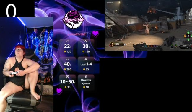 Neonrose69 Goes On A Zombie Filled Voyage In Black Ops 4