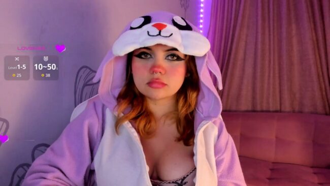 ParisRosse Hops Into A Cute Bunny Costume
