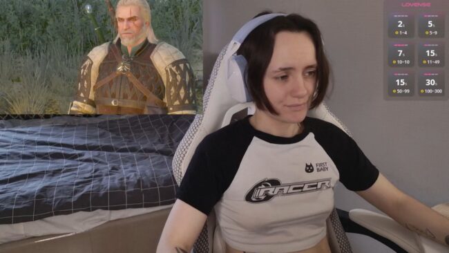 Luna_Loveee Takes On Some Big Monsters In Witcher 3