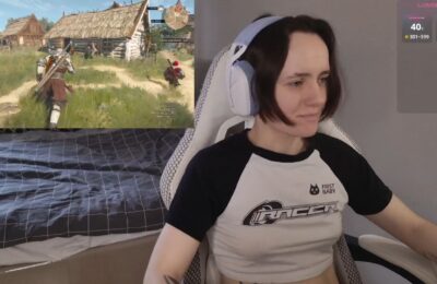 Luna_Loveee Takes On Some Big Monsters In Witcher 3