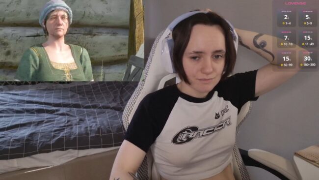 Luna_Loveee Takes On Some Big Monsters In Witcher 3