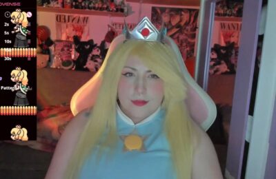 Cannddyy_new Brings Galactic Magic To Her Show As Rosalina