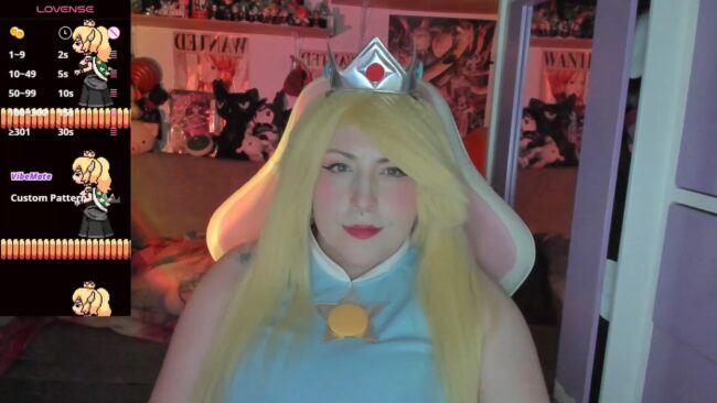 Cannddyy_new Brings Galactic Magic To Her Show As Rosalina
