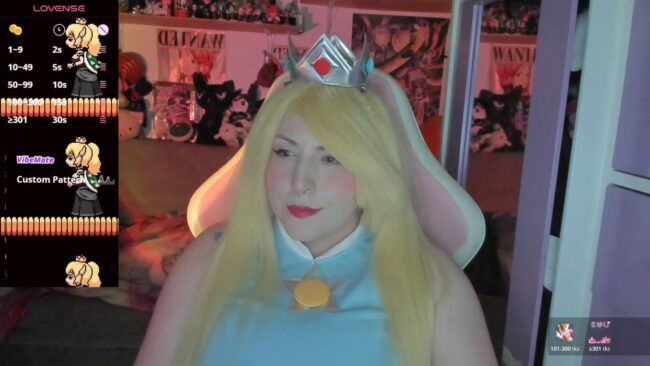 Cannddyy_new Brings Galactic Magic To Her Show As Rosalina