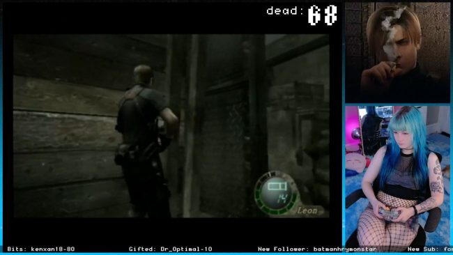 Auragotchi Fights Her Way Through Hordes Of Infected In Resident Evil 4