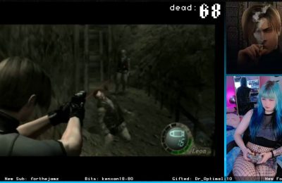 Auragotchi Fights Her Way Through Hordes Of Infected In Resident Evil 4