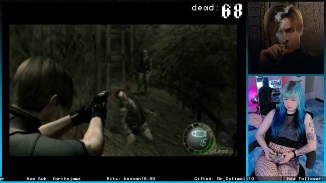 Auragotchi Fights Her Way Through Hordes Of Infected In Resident Evil 4