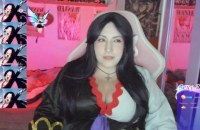 Cannddyy_new Shows Off Her Cosplay Beauty As Boa Hancock