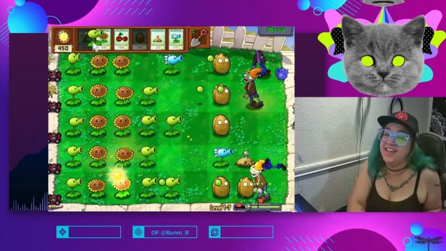 Bunnib Picks The Right Flowers In Plants vs Zombies