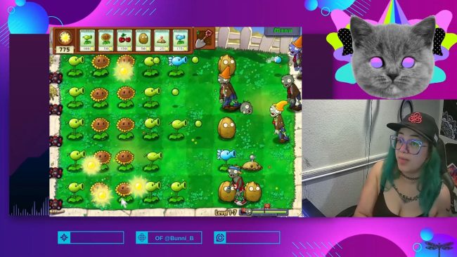 Bunnib Picks The Right Flowers In Plants vs Zombies