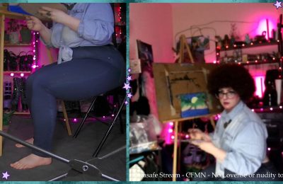 LadyMarzanna's Cute Bob Ross Painting Party