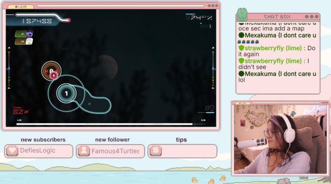 RoxySuh Perfects Her Rhythm In Osu!